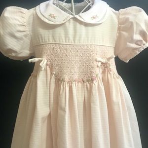 Carriage Boutiques Smocked Cotton Toddler Dress